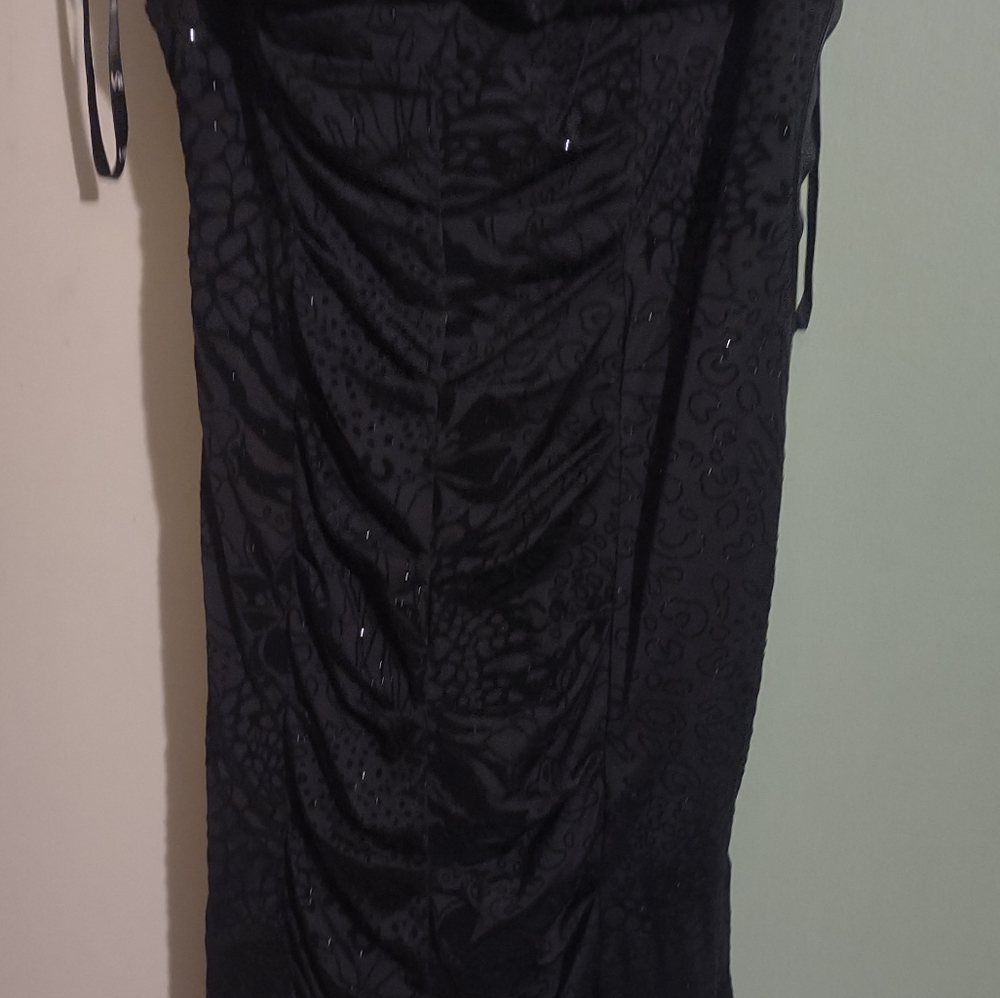 Love black tease sleeveless body can bling mini party dress size 7 - Picture 3 of 7